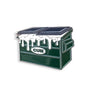Dumpster Enamel Pin - Spoke Art