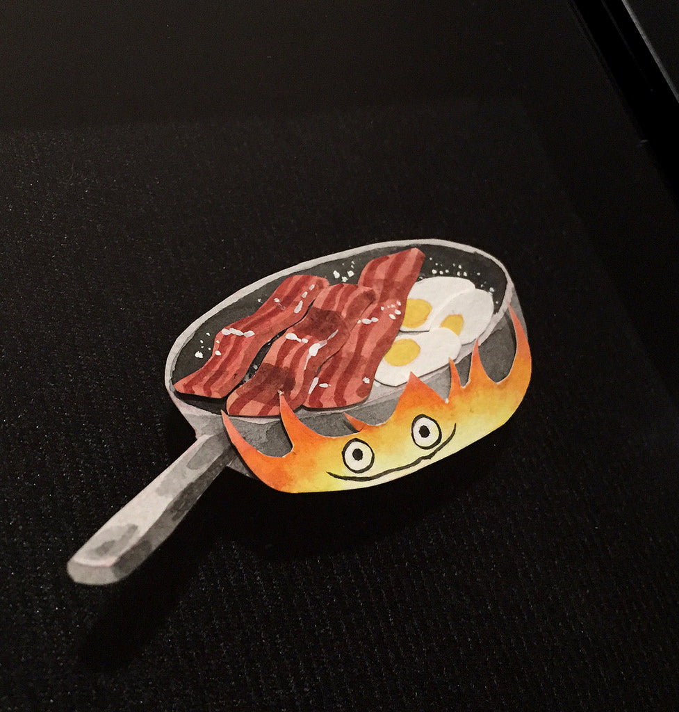 Elsa Chang - "Calcifer's Breakfast" - Spoke Art
