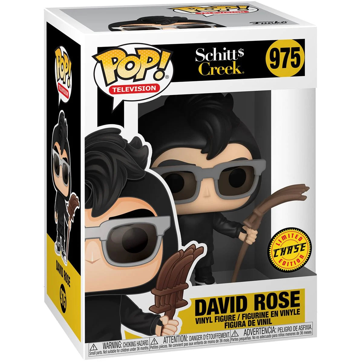 David Rose (Chaser) - Schitt's Creek Funko POP! Vinyl Figure - Spoke Art