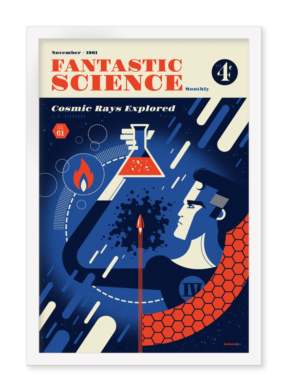 Tom Whalen - "Fantastic Science" - Spoke Art