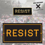RESIST Enamel Pin - Spoke Art