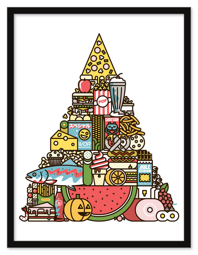 Mike Davis - "Food Pyramid" - Spoke Art