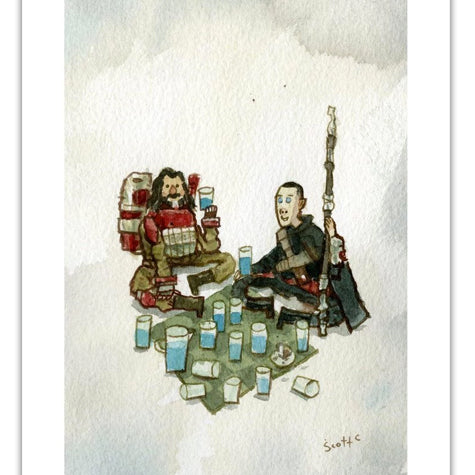 Scott C. - "Friends Forever and a Blanket" - Spoke Art