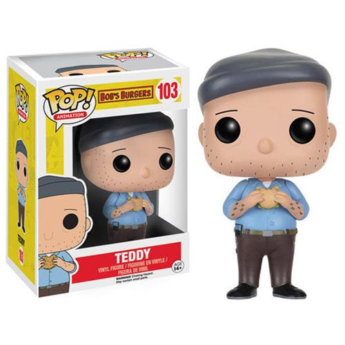 Funko POP Animation Bob's Burgers "Teddy" Action Figure - Spoke Art