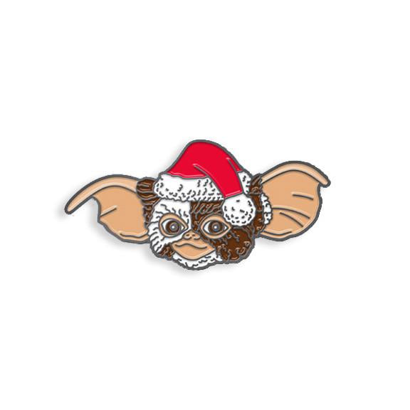 Gizmo Claus Enamel Pin - Spoke Art