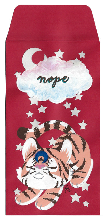 goatbunny - "Lunar Tigers: Nope Tiger" - Spoke Art