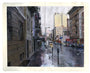 Greg Gandy - "Morning Rain on Geary St." - Spoke Art