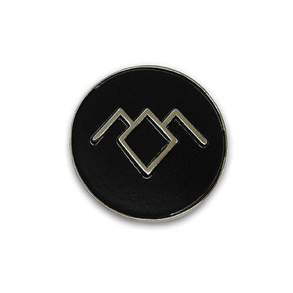 The Black Lodge Enamel Pin - Spoke Art