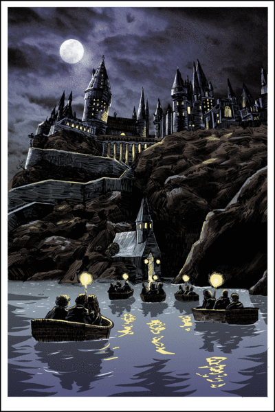 Tim Doyle - "Hogwarts" - Spoke Art