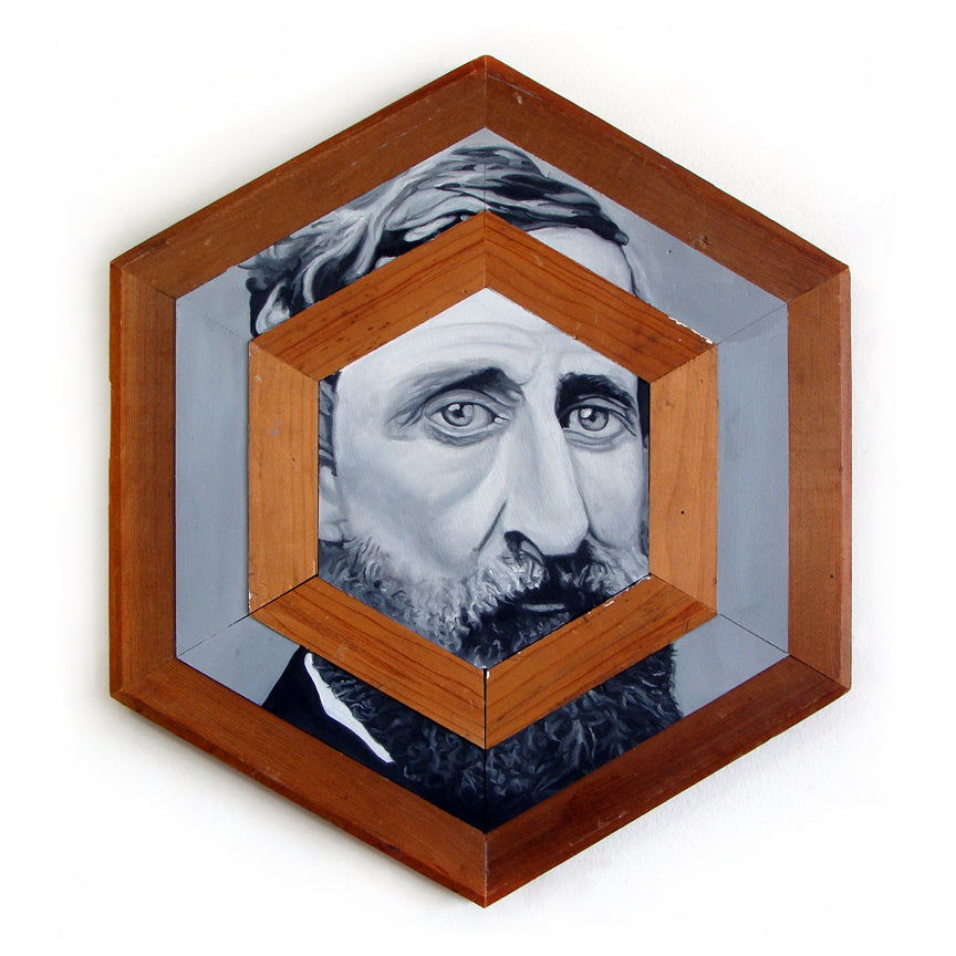 Peter Adamyan - "Henry David Thoreau" - Spoke Art
