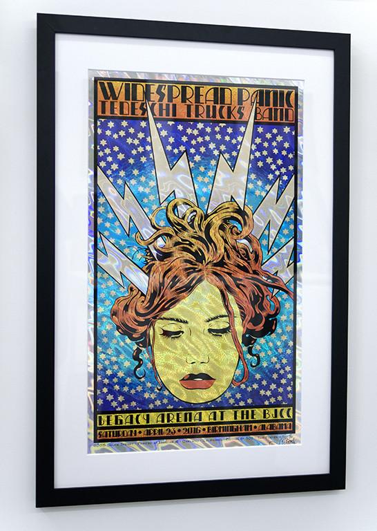 Chuck Sperry - "Widespread Panic 'Electra'" - Spoke Art