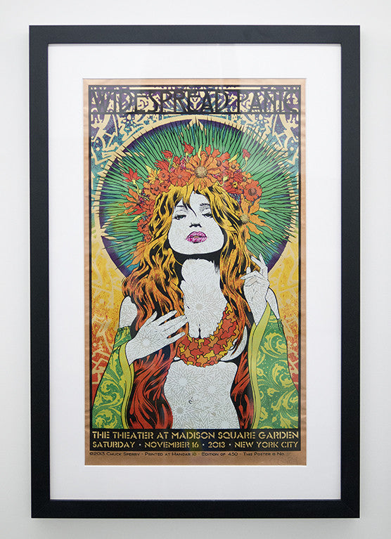 Chuck Sperry - "Widespread Panic, The Theater at Madison Square Garden, NYC" (copper edition) - Spoke Art