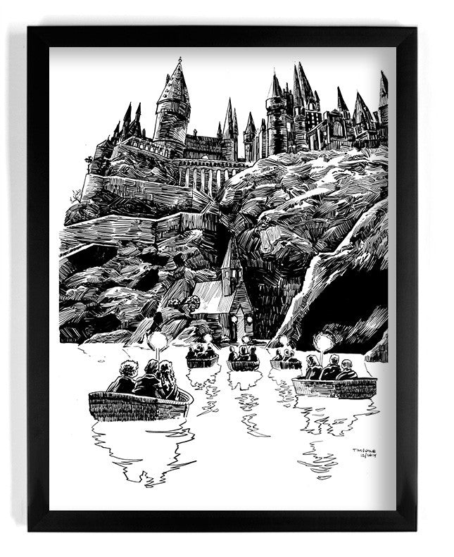 Tim Doyle - "Hogwarts" - Spoke Art