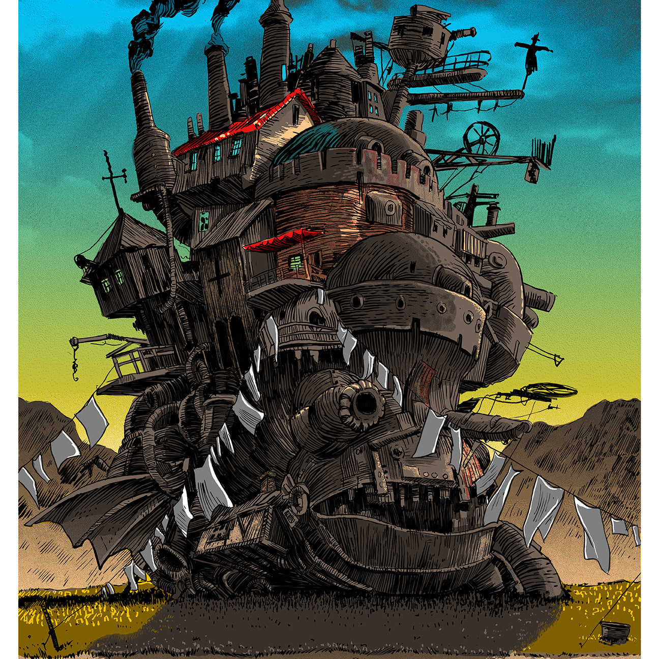 Tim Doyle - "May All Your Bacon Burn" - Spoke Art