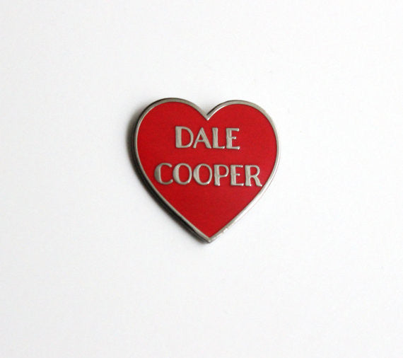 I <3 Dale Cooper Enamel Pin - Spoke Art