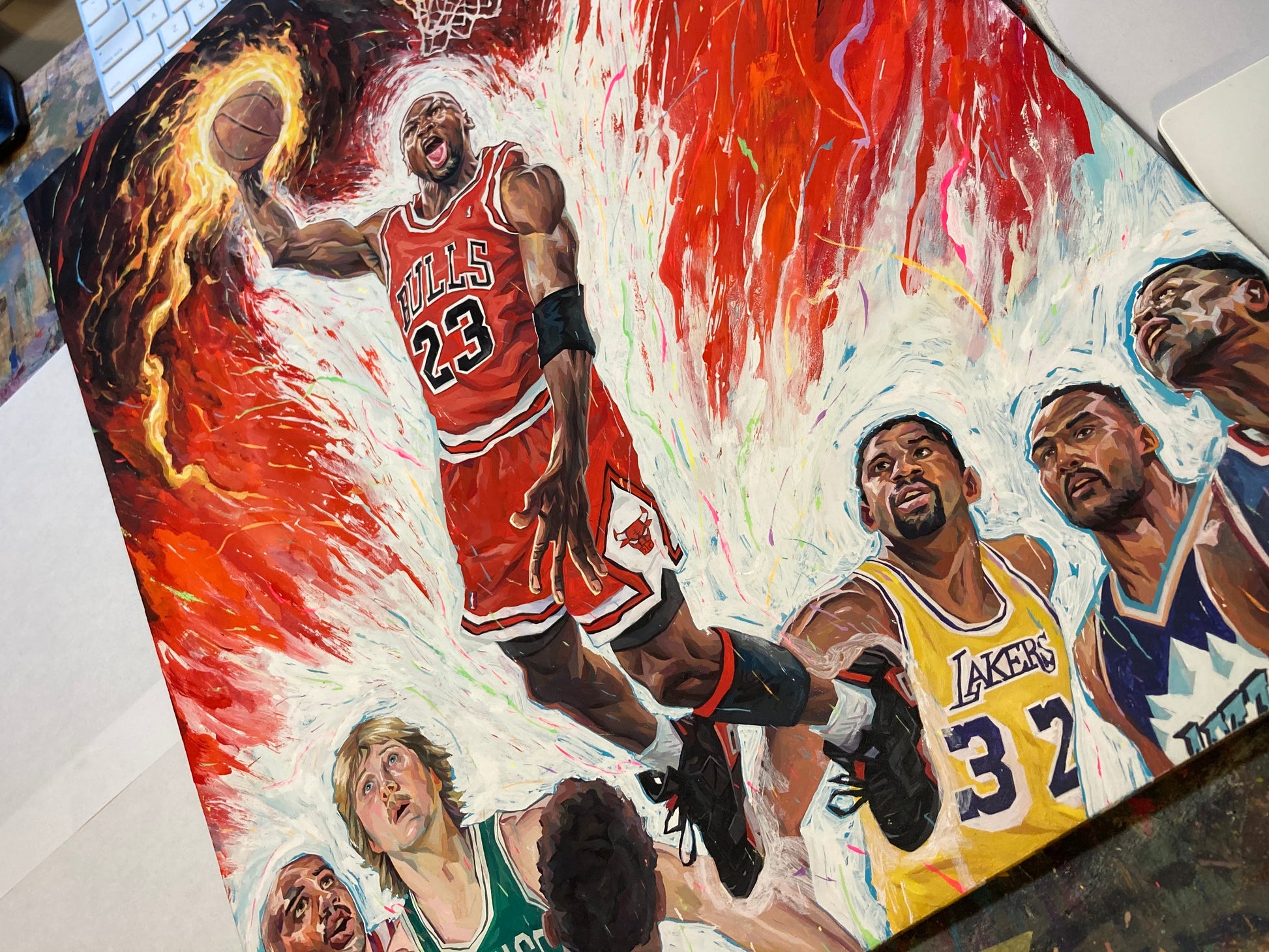 Rich Pellegrino - "Jordan Takes Flight" - Spoke Art
