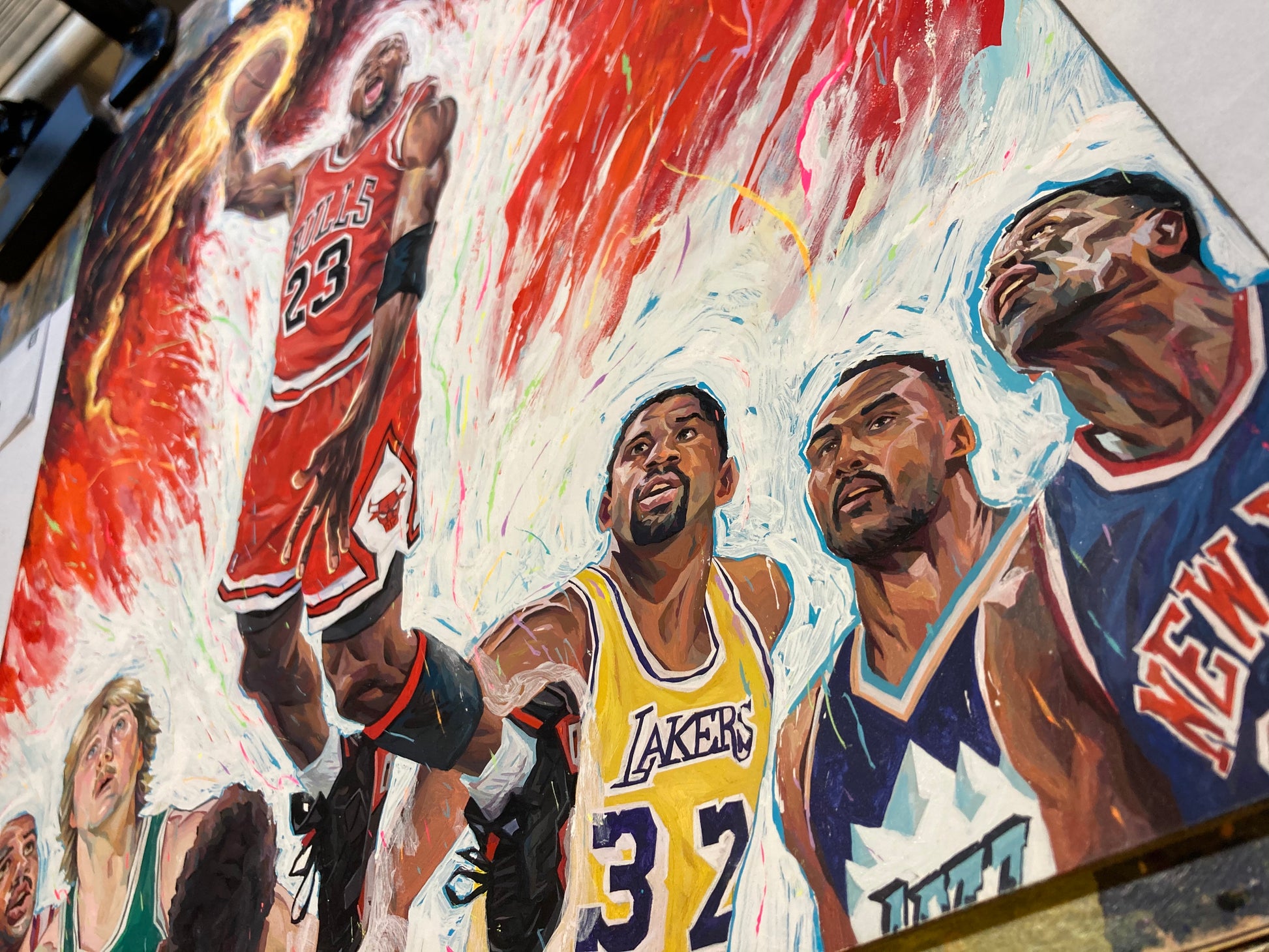 Rich Pellegrino - "Jordan Takes Flight" - Spoke Art