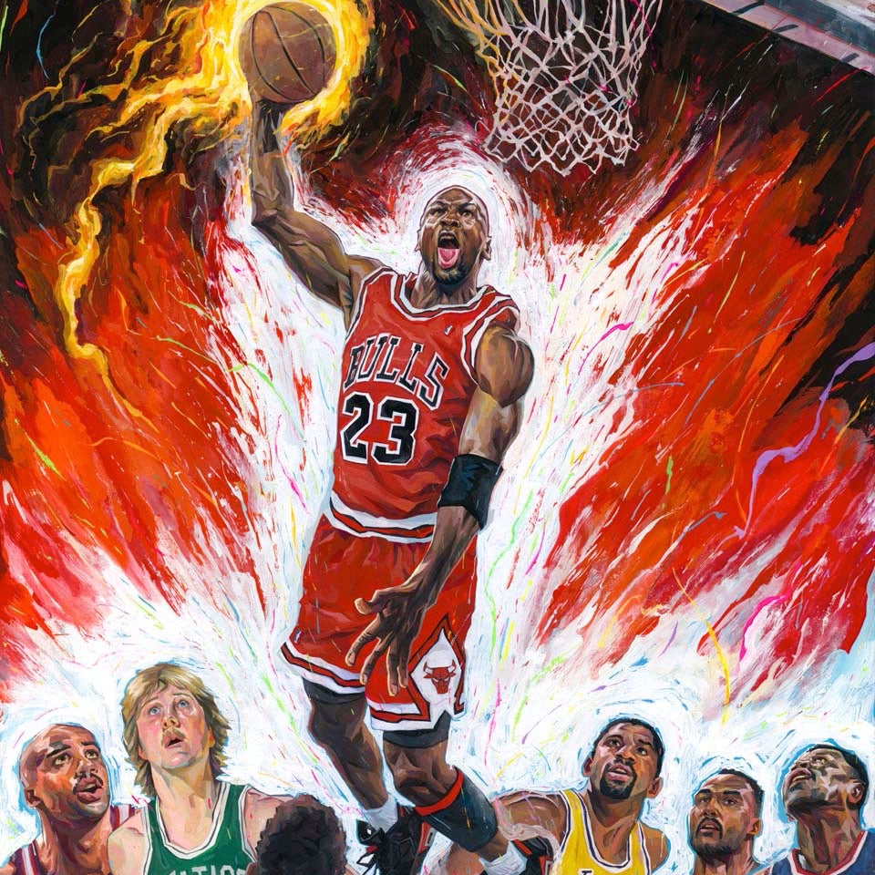 Rich Pellegrino - "Jordan Takes Flight" - Spoke Art