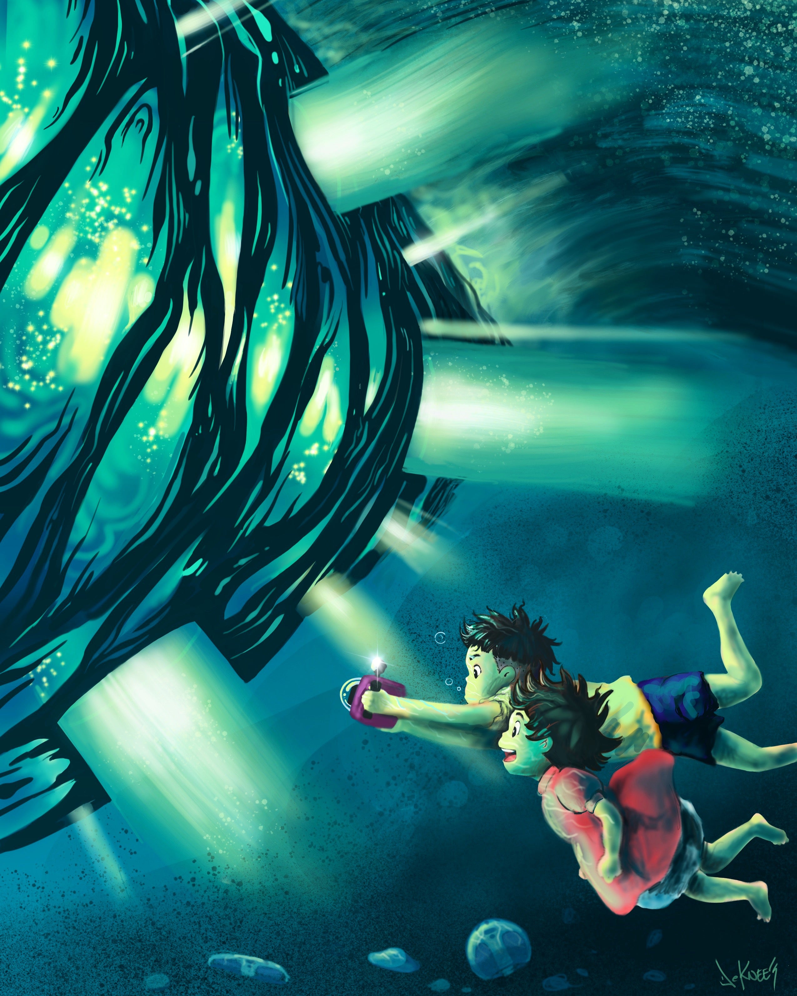 Luke DeKneef - "Shoot For The Stars" - Spoke Art