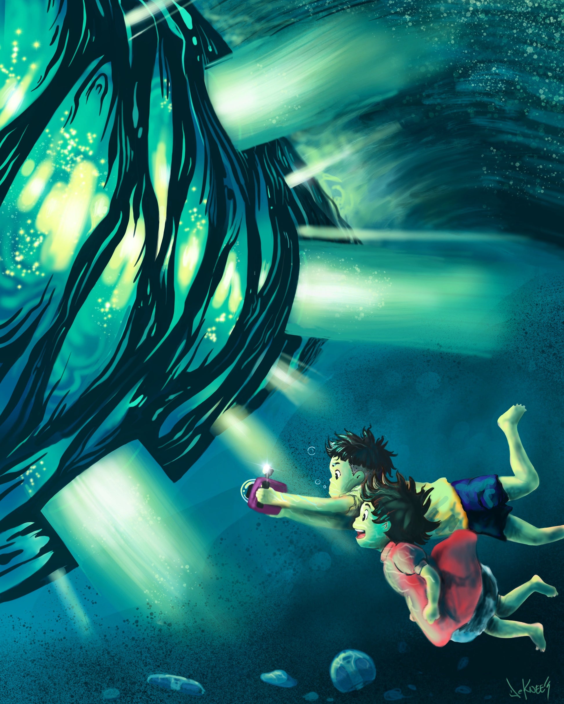 Luke DeKneef - "Shoot For The Stars" - Spoke Art