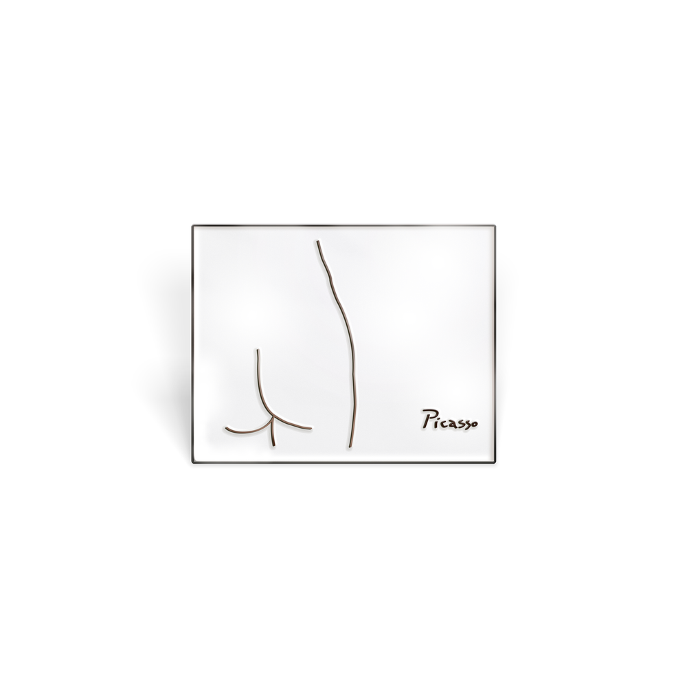 Picasso Drawing Enamel Pin - Spoke Art