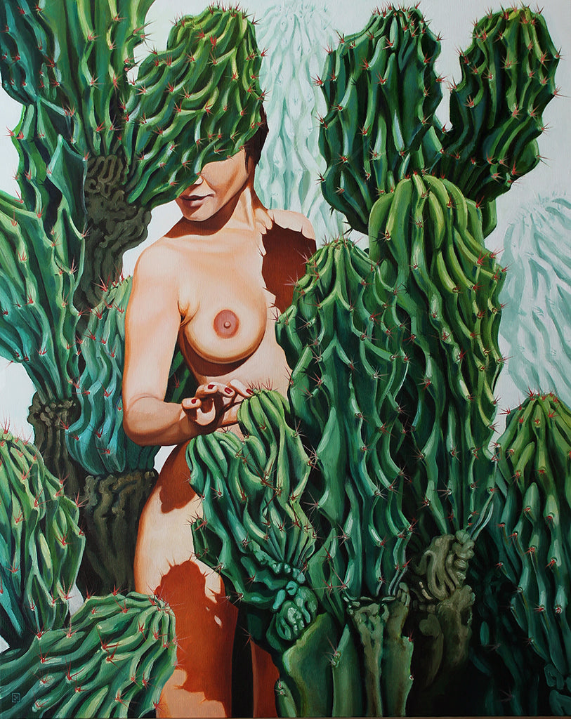 Jessica Hess - Succulent II - Spoke Art
