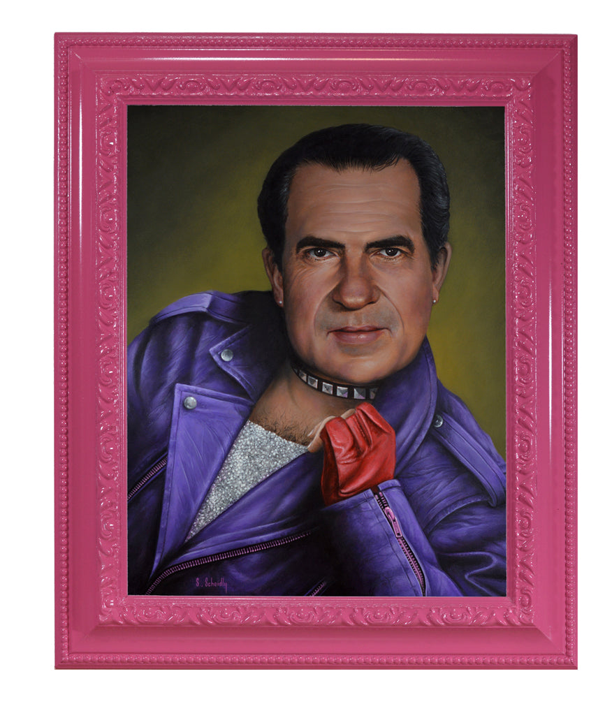 Scott Scheidly - "Richard Nixon" - Spoke Art