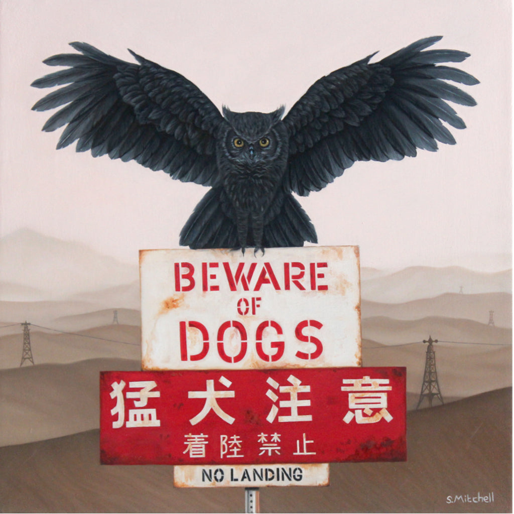 Scott Mitchell - "Beware of Dogs" - Spoke Art