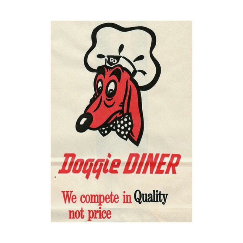 Doggie Diner Head Enamel Pin - Spoke Art