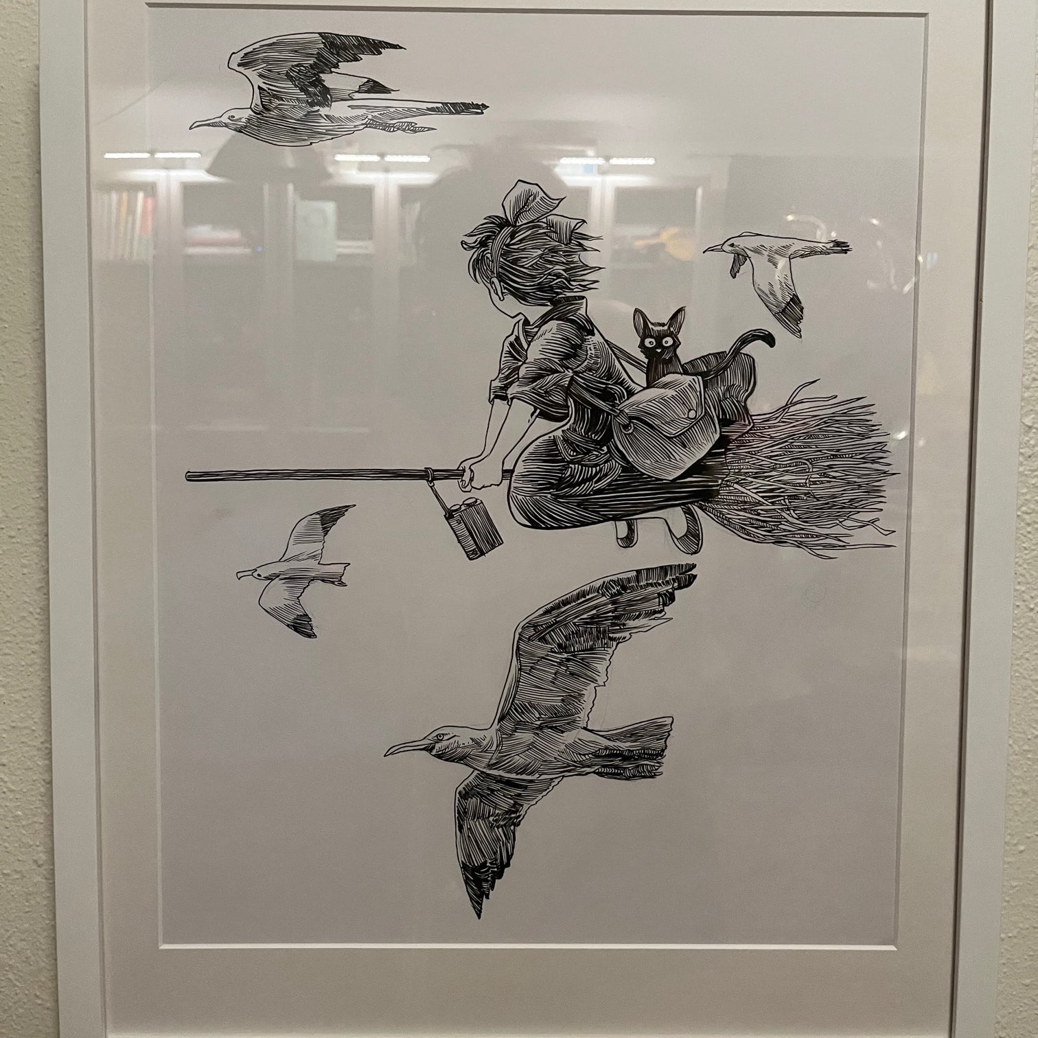 Tim Doyle - "It's A Clock Tower - Kiki" (original) - Spoke Art