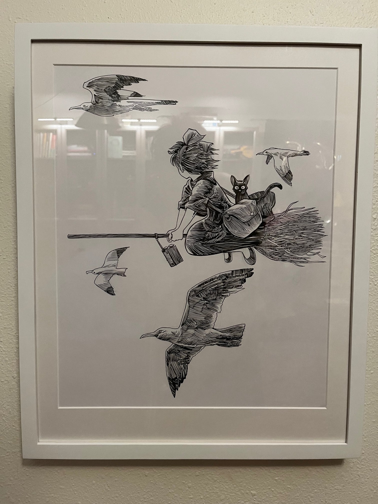 Tim Doyle - "It's A Clock Tower - Kiki" (original) - Spoke Art