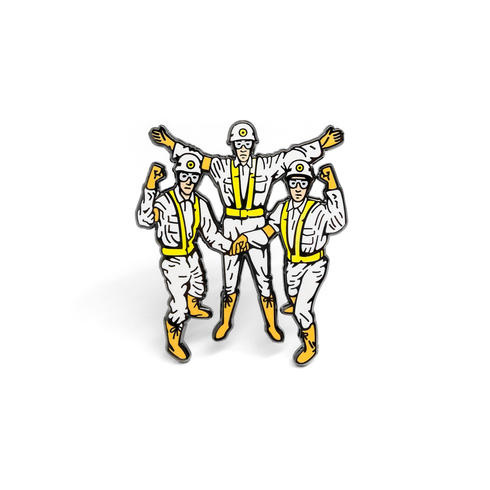 Intergalactic Enamel Pin - Spoke Art