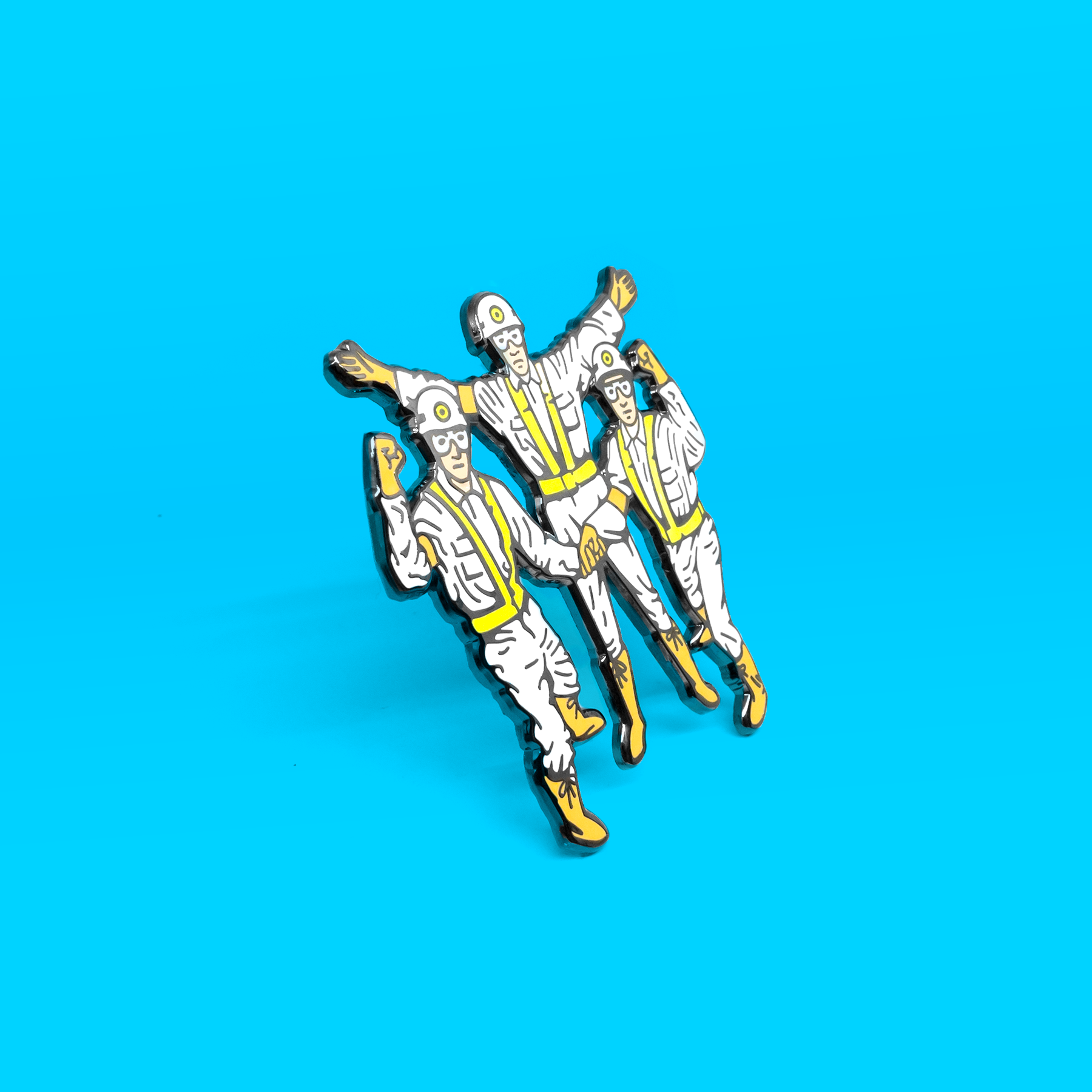 Intergalactic Enamel Pin - Spoke Art