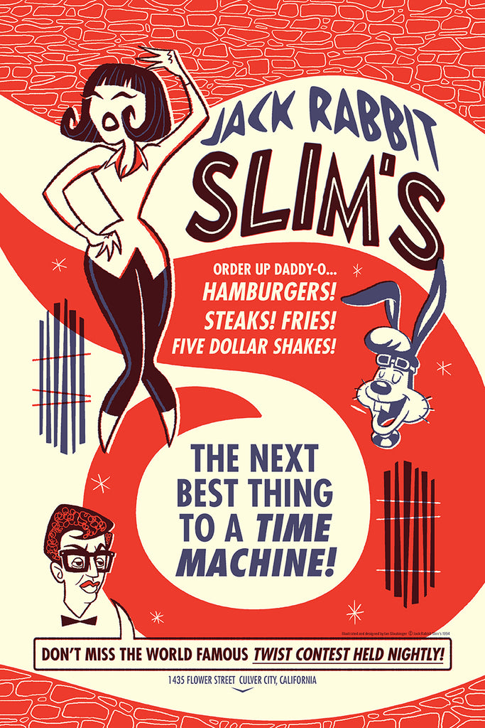 Ian Glaubinger - "Jack Rabbit Slims" - Spoke Art