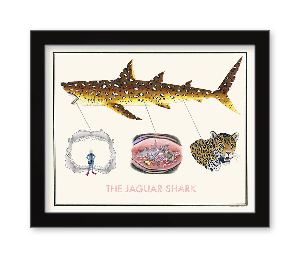 Ryan Berkley - "The Jaguar Shark" - Spoke Art