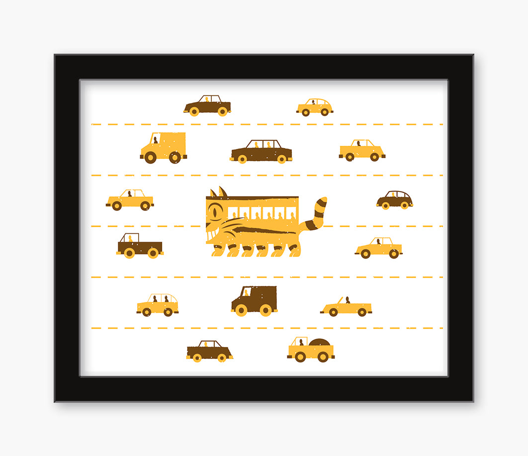 James Olstein - "Catbus in Traffic" - Spoke Art