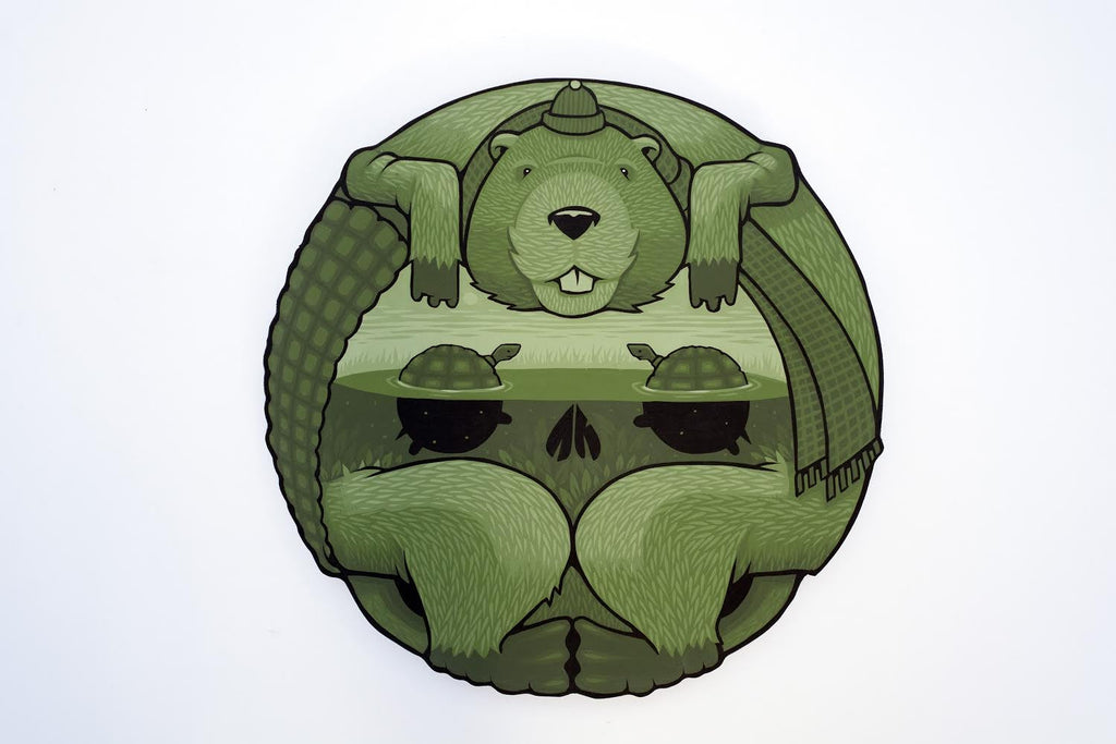 Jeremy Fish - "Tough Talking Turtles Telling Tales" - Spoke Art