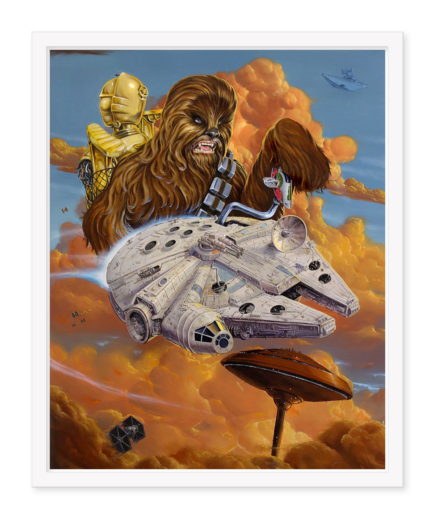 Jonathan Bergeron - "Escape From Cloud City" - Spoke Art