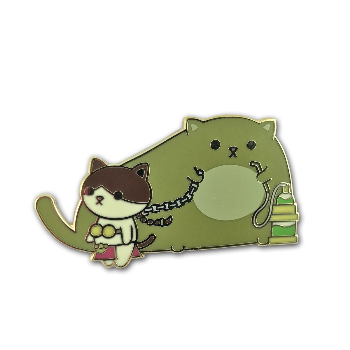 Kitty Cosplay - Jabba & Slave Leia Enamel Pin - Spoke Art