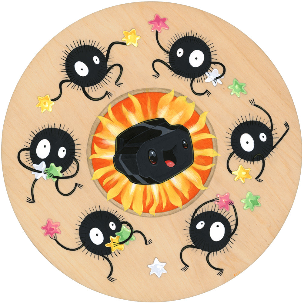 Cuddly Rigor Mortis- "Susuwatari" - Spoke Art