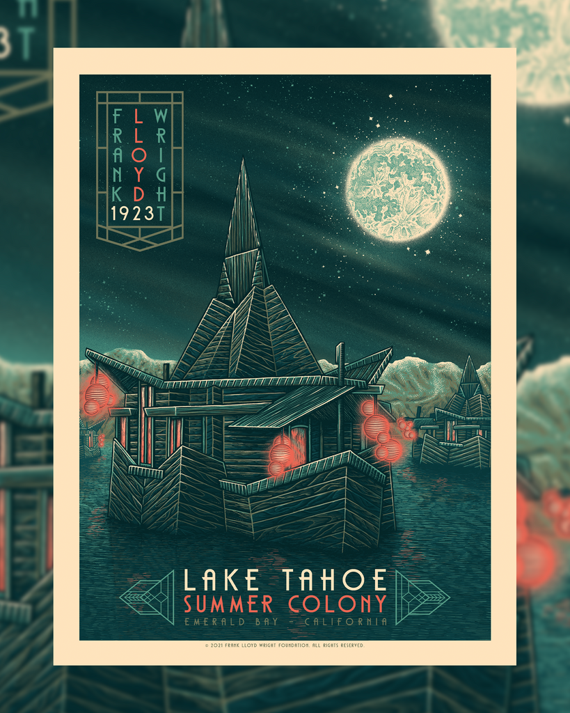 Luke Martin - "Lake Tahoe Summer Colony" - Spoke Art