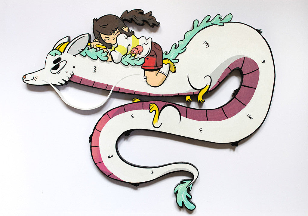 Lauren Gregg - "Chihiro & Haku" - Spoke Art