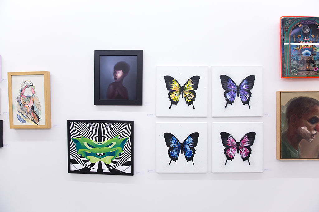 Martin Whatson - "Butterfly (Pink)" - Spoke Art