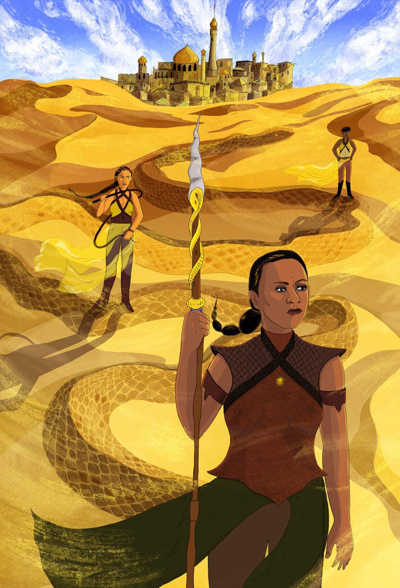 Lily Padula - "Sand Snakes" - Spoke Art