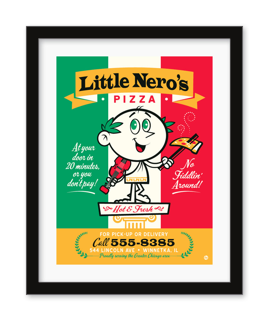 Dave Perillo - "Little Nero's Pizza" - Spoke Art
