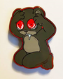 Jermaine Rogers - "I think I'm losing my mind (Shadow Edition)" Enamel Pin - Spoke Art
