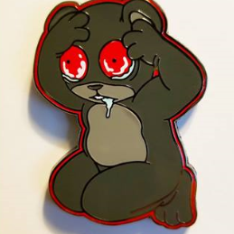Jermaine Rogers - "I think I'm losing my mind (Shadow Edition)" Enamel Pin - Spoke Art
