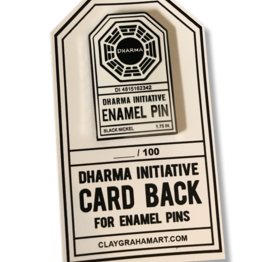 Clay Graham - "Lost in Time" Enamel Pin - Spoke Art
