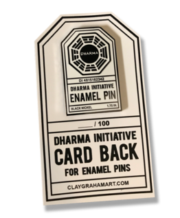 Clay Graham - "Lost in Time" Enamel Pin - Spoke Art