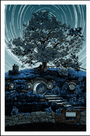 Tim Doyle - "Concerning Hobbits (Night GID Variant)" Framed - Spoke Art